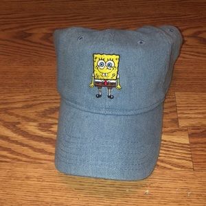Brand New SpongeBob Dad hat (light denim blue)